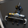 Supporto da auto a gravità per smartphone Dudao F11Pro, nero