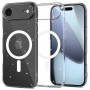 Custodia Tech-Protect FlexAir MagSafe per Apple iPhone Air, glitter trasparente