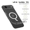 Custodia Tech-Protect FlexAir MagSafe per Apple iPhone Air, glitter trasparente