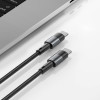 Cavo USB-C PD Tech-Protect Ultraboost, 100W, 5A, 25 cm, grigio