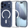Custodia Tech-Protect FlexAir MagSafe per Apple iPhone 17 Pro, glitter trasparente