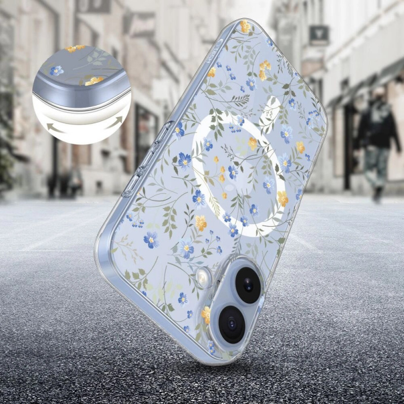 Custodia Tech-Protect FlexAir MagSafe per Apple iPhone 17, Spring Flowers