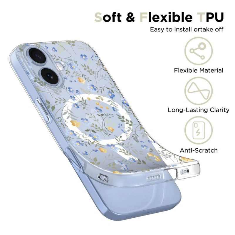 Custodia Tech-Protect FlexAir MagSafe per Apple iPhone 17, Spring Flowers