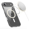 Custodia Tech-Protect Flexair Hybrid CC MagSafe per Apple iPhone Air, trasparente