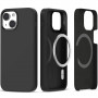 Custodia in silicone MagSafe Tech-Protect per Apple iPhone 13 / 14, nera (THP2235)