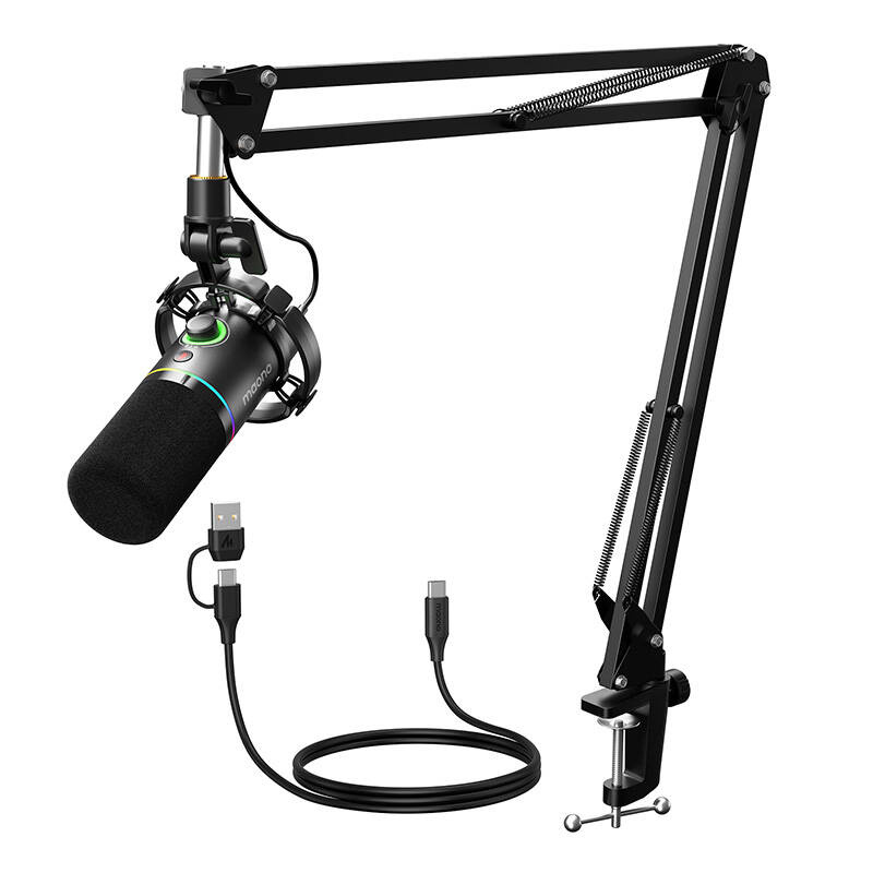 Microfono dinamico Maono PD200XS, nero