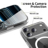 Custodia Tech-Protect Flexair Hybrid CC MagSafe per Apple iPhone 17 Pro Max, trasparente