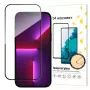 Vetro temperato Wozinsky Full Glue Case Friendly con cornice per iPhone 15 Pro Max, nero