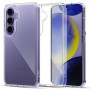 Custodia Tech-Protect Flexair Hybrid per Samsung Galaxy S25, trasparente