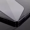 Vetro temperato Full Glue Super Tough Wozinsky con cornice compatibile con cover per iPhone 14 Plus / 13 Pro Max, nero