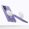 Custodia Tech-Protect Flexair Hybrid MagSafe per Samsung Galaxy S25 Ultra, trasparente