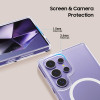 Custodia Tech-Protect Flexair Hybrid MagSafe per Samsung Galaxy S25 Ultra, trasparente
