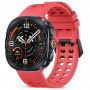 Cinturino in silicone Tech-Protect Silicone Air per Samsung Galaxy Watch Ultra 1 / 2 (2024-2026) 47 mm, rosso cremisi