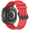 Cinturino in silicone Tech-Protect Silicone Air per Samsung Galaxy Watch Ultra 1 / 2 (2024-2026) 47 mm, rosso cremisi