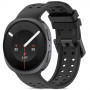 Cinturino in silicone Tech-Protect Silicone Air per Samsung Galaxy Watch 8 / 9 / Classic 40 / 44 / 46 mm, nero