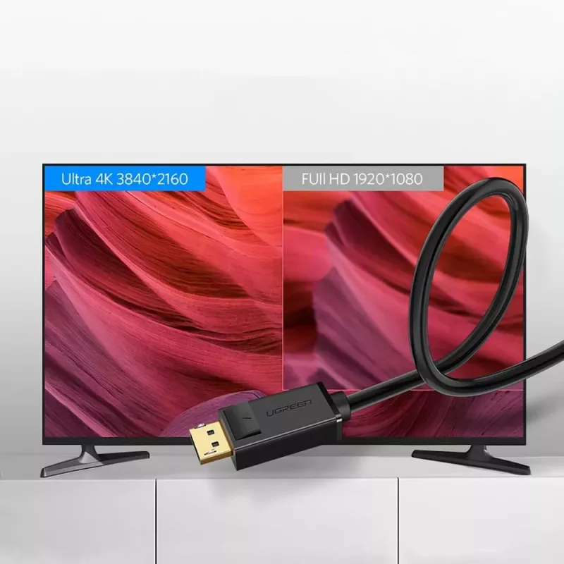 iLike Cavo Ugreen DP102 (10212) DisplayPort 1.2 a DisplayPort 1.2, 4K, 3 m, nero