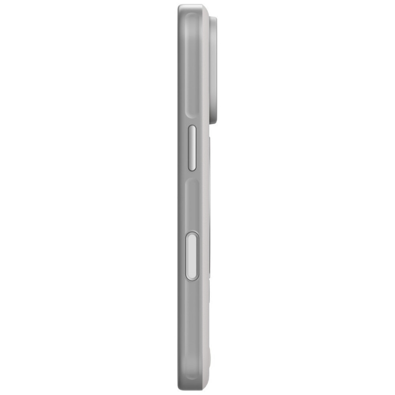 Custodia UNIQ Elix per Apple iPhone 18 Pro / 17 Pro, kickstand rotante a 360°, grigio chiaro
