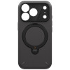 Custodia UNIQ Elix per Apple iPhone 18 Pro / 17 Pro, kickstand rotante a 360°, grigia