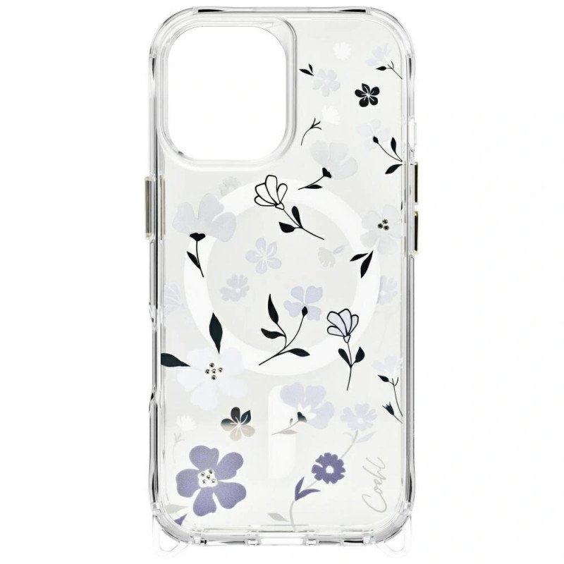 Custodia UNIQ Coehl Amara per Apple iPhone 17, ricarica magnetica, lilla