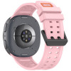Cinturino in silicone Tech-Protect Silicone Air per Samsung Galaxy Watch 8 / 9 / Classic 40 / 44 / 46 mm, rosa cipria