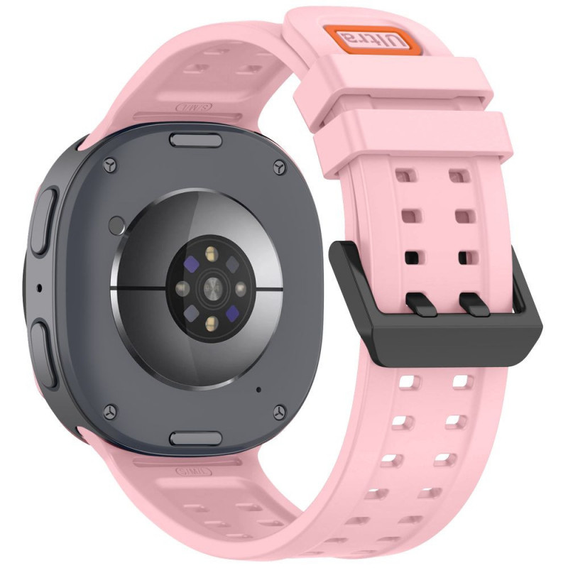 Cinturino in silicone Tech-Protect Silicone Air per Samsung Galaxy Watch 8 / 9 / Classic 40 / 44 / 46 mm, rosa cipria