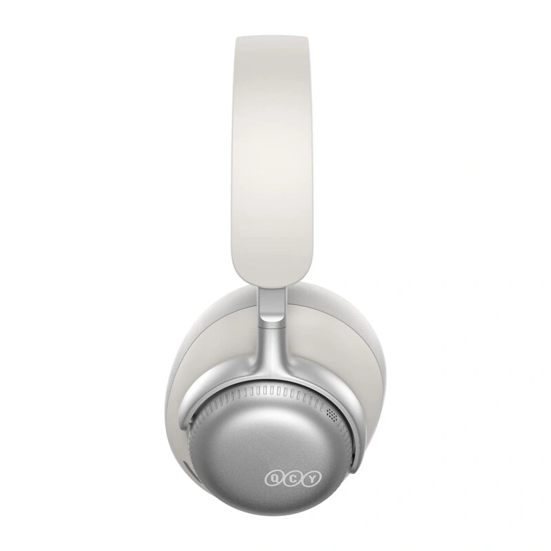 Cuffie over-ear wireless QCY H6 Ultra, ANC adattivo, Bluetooth 6.0, bianche