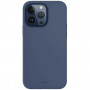 Custodia UNIQ Lino Hue per Apple iPhone 15 Pro Max, MagClick Charging, blu navy
