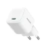 Caricatore da viaggio GaN Joyroom TCG08 (JR-TCG08), USB-C, 20W, PD 3.0, QC 3.0, bianco