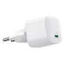 Caricatore da viaggio GaN Joyroom TCG08 (JR-TCG08), USB-C, 20W, PD 3.0, QC 3.0, bianco
