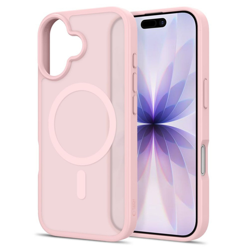 Custodia Tech-Protect BasicMag MagSafe per Apple iPhone 17, rosa opaco
