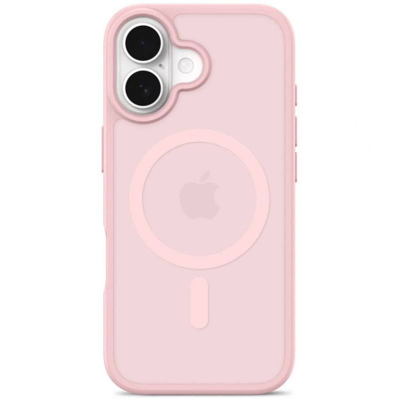 Custodia Tech-Protect BasicMag MagSafe per Apple iPhone 17, rosa opaco