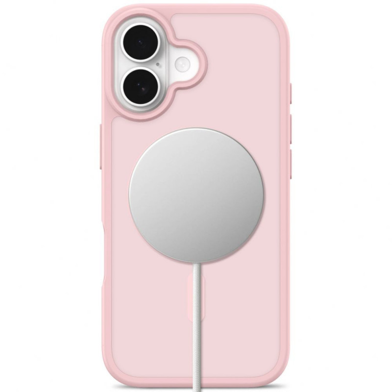 Custodia Tech-Protect BasicMag MagSafe per Apple iPhone 17, rosa opaco