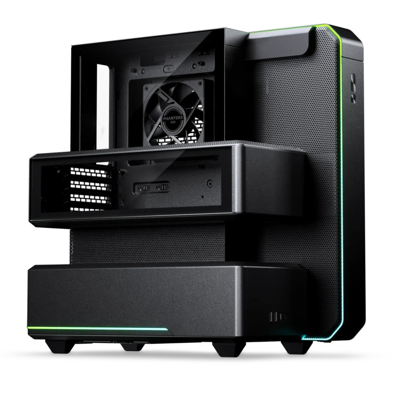 Case per PC Midi Tower Phanteks EX5, ATX, Direct Cooling, nero