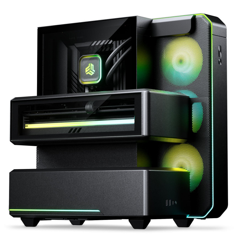 Case per PC Midi Tower Phanteks EX5, ATX, Direct Cooling, nero