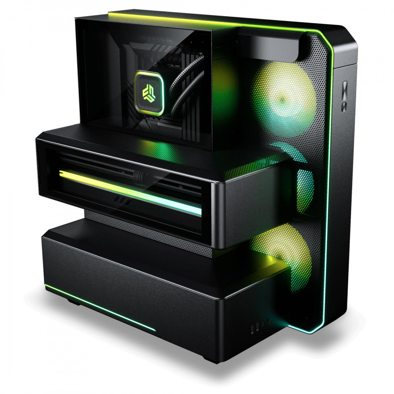 Case per PC Midi Tower Phanteks EX5, ATX, Direct Cooling, nero