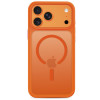 Custodia Tech-Protect Magmat MagSafe CC per Apple iPhone 17 Pro / 18 Pro, arancione cosmico opaco