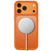 Custodia Tech-Protect Magmat MagSafe CC per Apple iPhone 17 Pro Max / 18 Pro Max, arancione cosmico opaco
