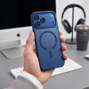 Custodia Tech-Protect Magmat MagSafe CC per Apple iPhone 17 Pro / 18 Pro, Blu scuro opaco