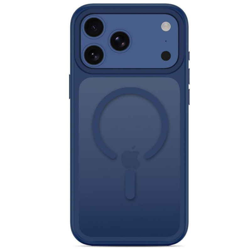 Custodia Tech-Protect Magmat MagSafe CC per Apple iPhone 17 Pro Max / 18 Pro Max, opaca Deep Blue