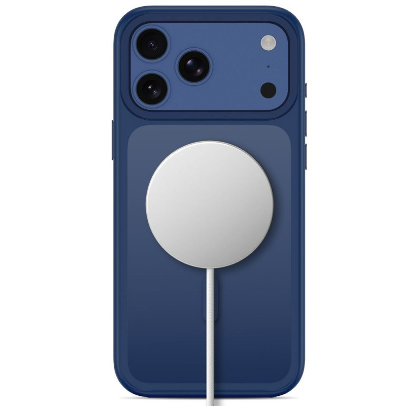 Custodia Tech-Protect Magmat MagSafe CC per Apple iPhone 17 Pro Max / 18 Pro Max, opaca Deep Blue