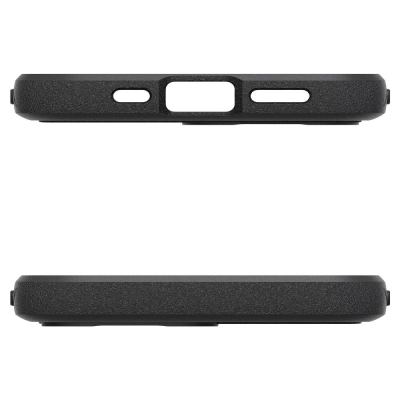 Custodia Spigen Rugged Armor Mag MagSafe per Apple iPhone 17e / 16e, nero opaco