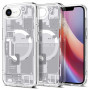 Custodia Spigen Ultra Hybrid Mag MagSafe per Apple iPhone 17e / 16e, Zero One, bianca