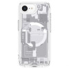 Custodia Spigen Ultra Hybrid Mag MagSafe per Apple iPhone 17e / 16e, Zero One, bianca