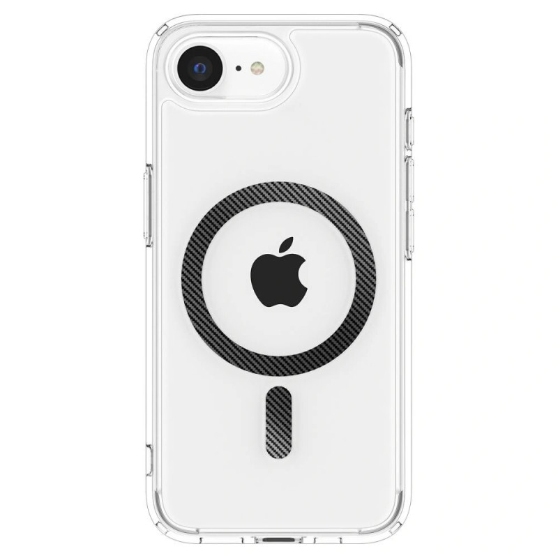 Custodia Spigen Ultra Hybrid Mag MagSafe per Apple iPhone 17e / 16e, fibra di carbonio