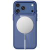 Custodia Tech-Protect Magmat MagSafe CC per Apple iPhone 17 Pro / 18 Pro, Deep Blue / trasparente