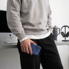 Custodia Tech-Protect Magmat MagSafe CC per Apple iPhone 17 Pro / 18 Pro, Deep Blue / trasparente