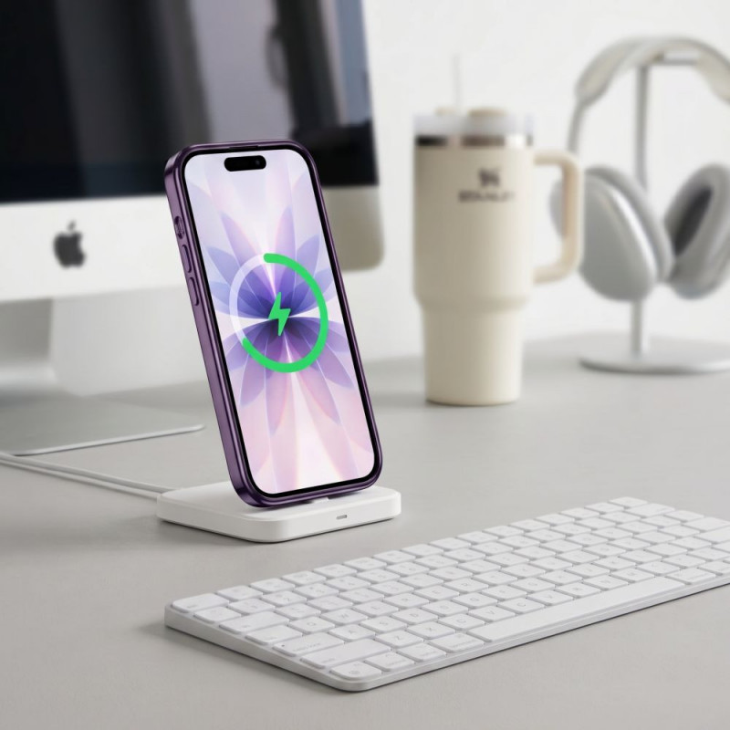 Custodia MagFlex MagSafe Tech-Protect per Apple iPhone 17, lavanda brillante