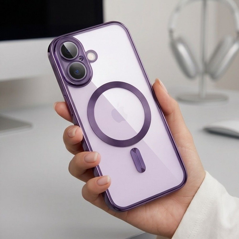 Custodia MagFlex MagSafe Tech-Protect per Apple iPhone 17, lavanda brillante