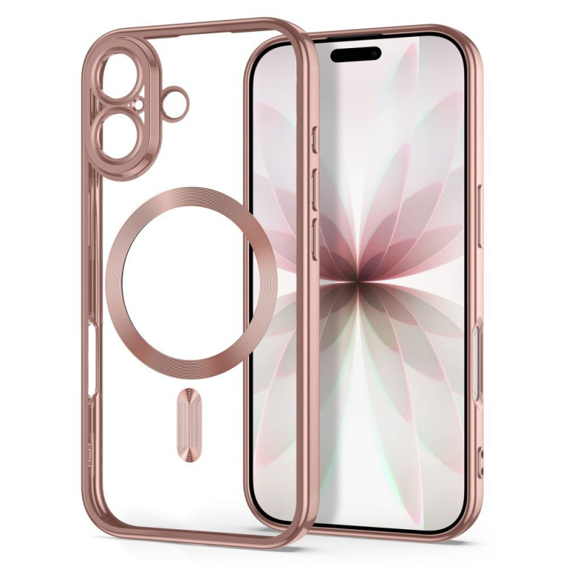 Custodia MagSafe Tech-Protect MagFlex per Apple iPhone 17, oro rosa brillante