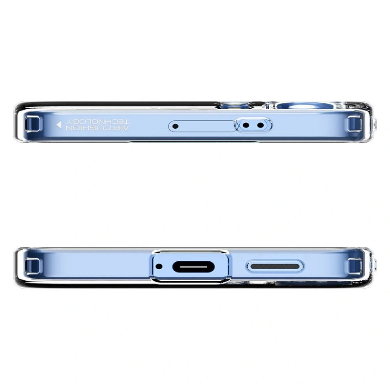 Custodia Spigen Liquid Crystal per Samsung Galaxy S25+, trasparente